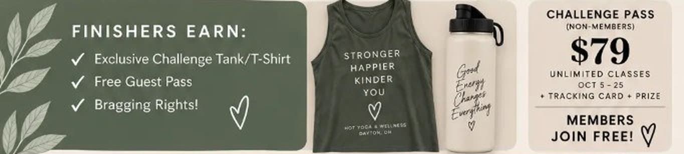 Finishers earn a challenge tank, guest pass, and bragging rights. Challenge pass $79 for non-members; members join free.